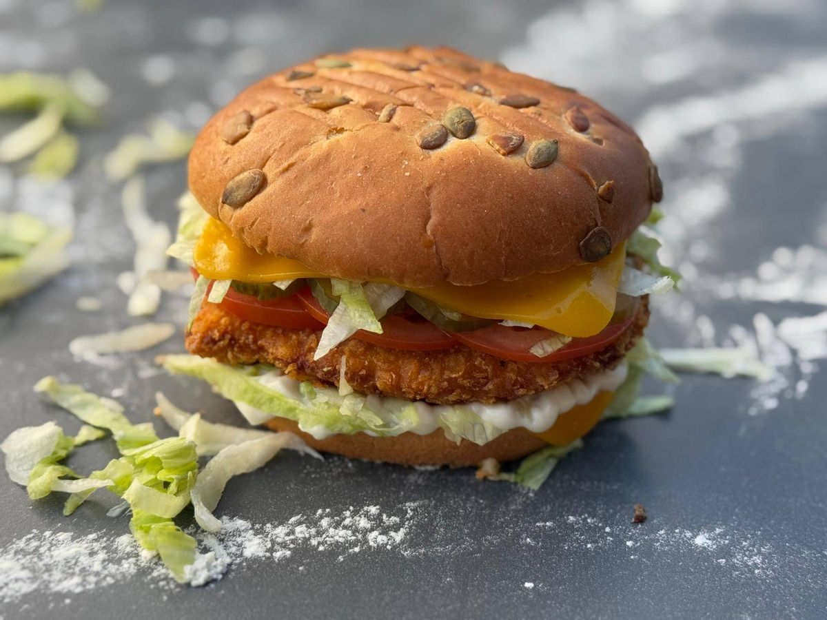 Crispy Chicken Burger 295g
